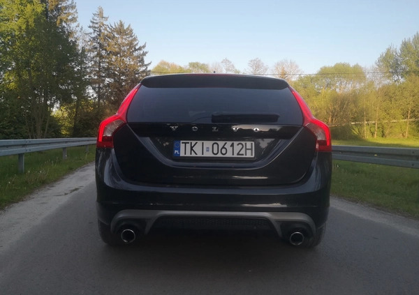 Volvo V60 cena 49500 przebieg: 254000, rok produkcji 2013 z Radymno małe 191